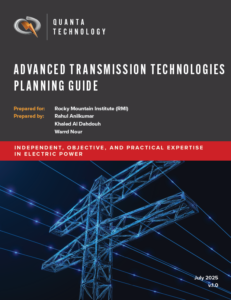 Cover photo of Advanced Transmission Technologies Planning Guide prepared for Rocky Mountain Institute.
