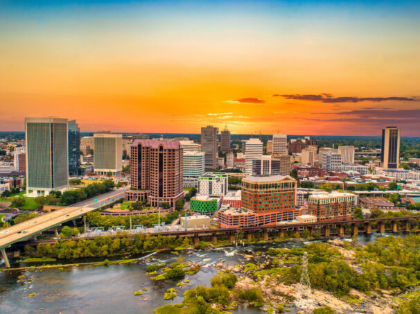 Richmond, Virginia skyline for CIGRE Grid of the Future.