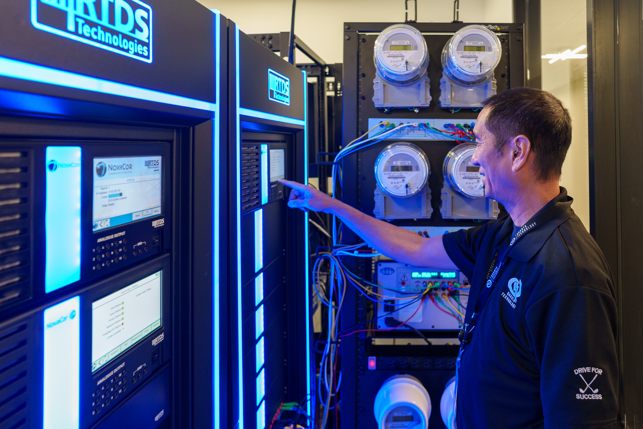 Engineer in RTDS lab setting. Modeling and validation of energy loads.