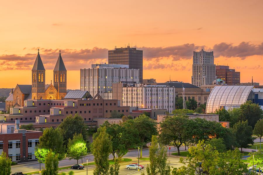Akron, Ohio skyline for CORE UGM at FirstEnergy.